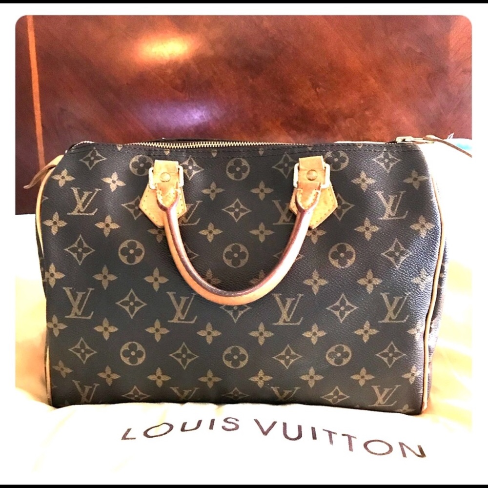 Authentic Louis Vuitton Monogram Speedy 30
